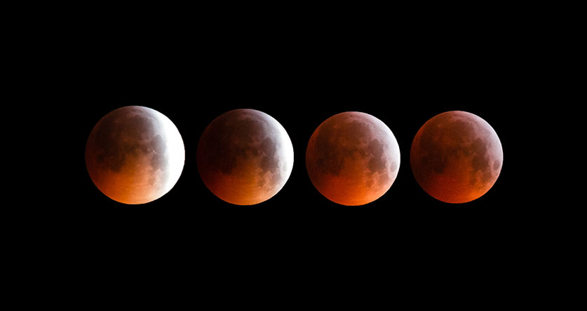 blood moon and lunar eclipse dreams