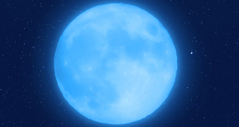 dream meaning big blue moon